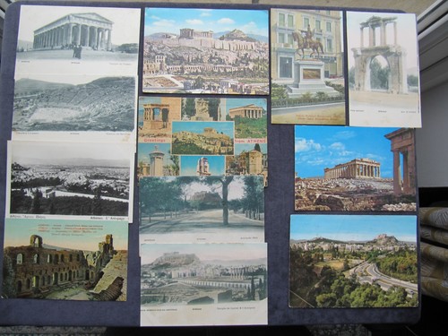 Postcards athens - postcards,