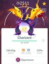 Shiny Gigantamax  Charizard |