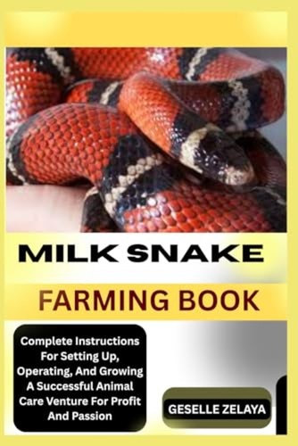 Milk snake farming book - milk,