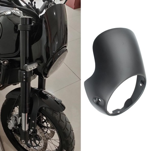 Black retro cafe racer style - black,