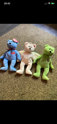 Beanie babies bear beanies - ty,