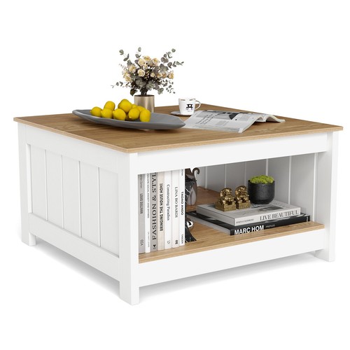 Costway coffee table - table, square