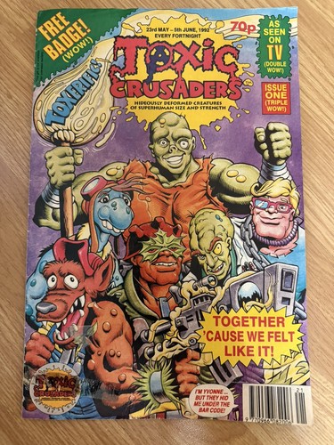 Toxic crusaders comic issue - crusaders,