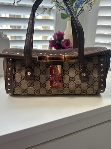 Vintage gucci bamboo - gucci,