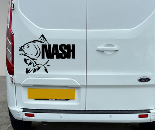 Nash carp fishing decal - carp,