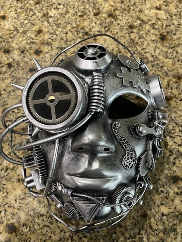 Steampunk terminator robot - steampunk,