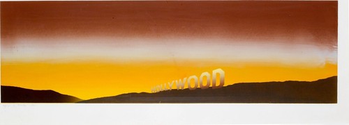 Ruscha hollywood 1968 - ed, pop
