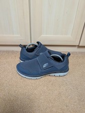 Skechers navy dual-lite strap