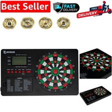 Digital Dart Board Scorer with LCD & Cricket Games - Perfect for Social Play