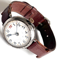 Antique Silver Cased WW1