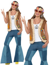 Hippie Waistcoat Hippy 60s 70s