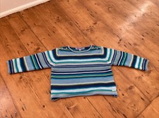 Kenzo Junior Blue Stripes Baby Jumper 12 Months