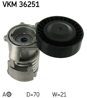 Skf tensioner pulley for ford - tensioner,