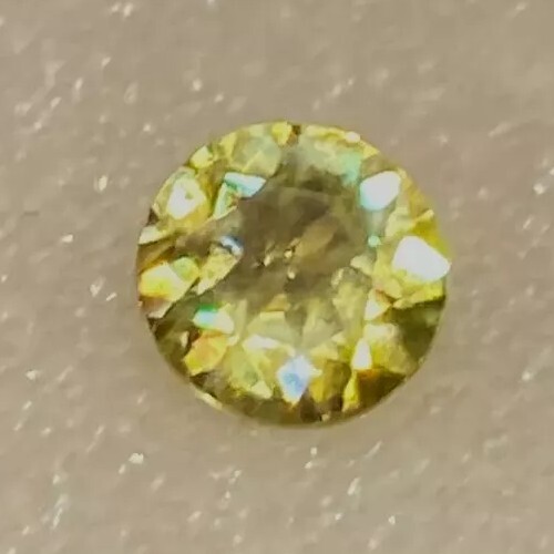 Natural untreated sphene lime - natural,