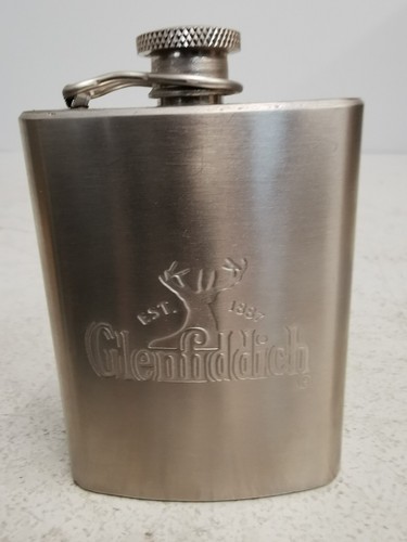 Glenfiddich 4oz hip flask - glenfiddich,