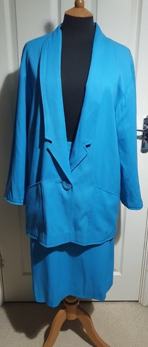 Vintage top coat blue - vintage,, ladies
