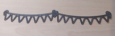 Bunting Die - Approx 21cm x 2.5cm