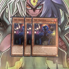 MACR-EN035 x3 Fire Cracker Common Excellent Condition Yugioh