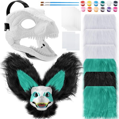 Pcs diy dinosaur mask kit - pcs,