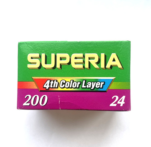 Fujifilm superia 200 35mm film - fujifilm,