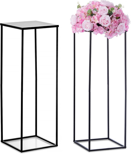 Black vase plant stand 2 - stand,