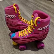 RARE Roces Disney Soy Luna Ltd Edition Rollerskates Quads Size 3.5 Pristine 