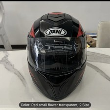 Motorcycle Helmet Full Face Racing Double Visor Winter Warm Motorbike Sports