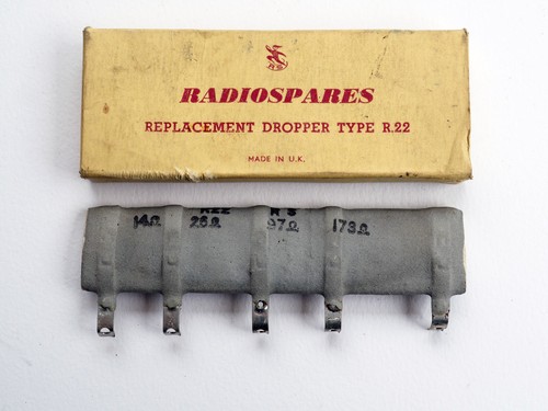 Vintage radio dropper r22 - vintage,