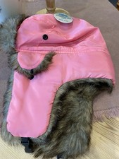 Deerstalker Hat Pink Winter