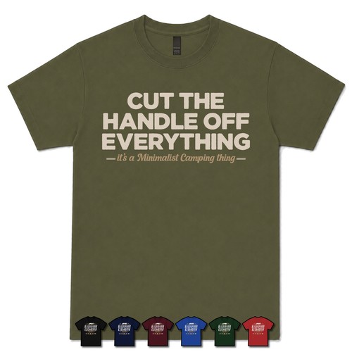 Cut the handle - handle, off