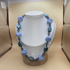 Czech Glass Necklace Vintage