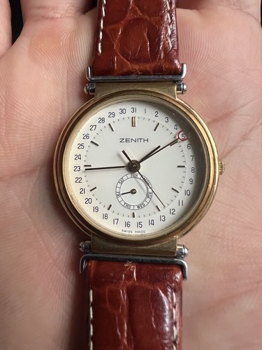 Vintage zenith pointer date - pointer,