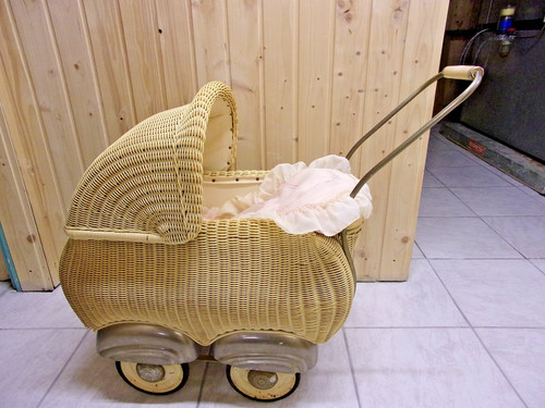 Dolls pram small original - pram,