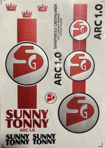 Cricket bat stickers - bat, sunny