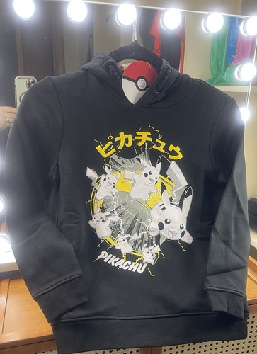 Pokemon pikachu hoodie aged - pikachu,