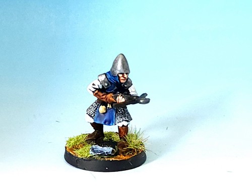 Soldier crossbow painted - soldier,
