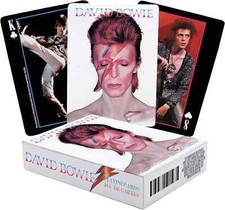 DAVID BOWIE Set of 52 PLAYING CARDS Official Cassette Style Box Superb ! SEALED