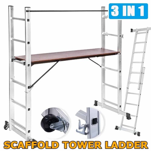 Aluminium working ladders - working, 3