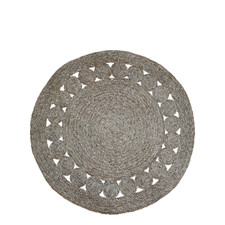 Round Living Room Rug, Woven