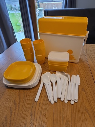 Vintage retro yellow - , &