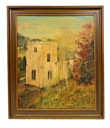 Large original oil - oil, painting
