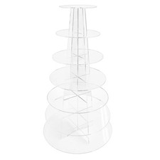 7 tier acrylic cupcake display