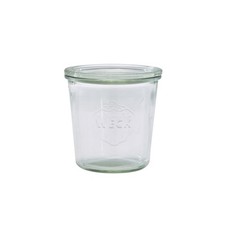 GenWare Glass Jar Clear Storage WECK Jar 58cl/ 20.4oz 10cm (Dia) - Pack of 6