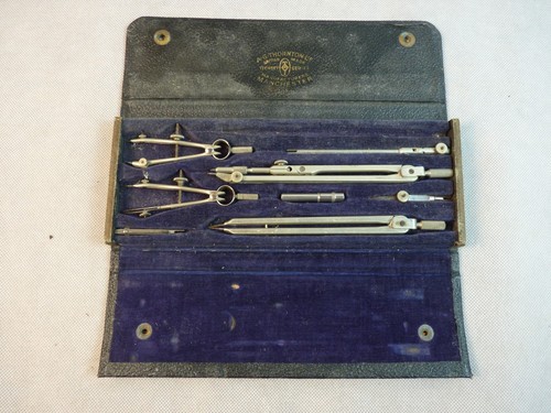 Cased vintage thornton - a.g,