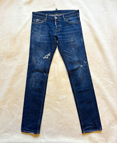 Dsquared2 slim blue dark wash - slim,