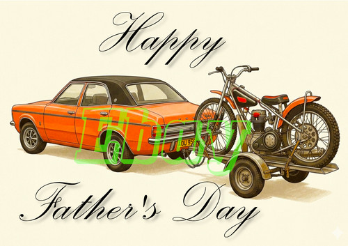 Speedway father day - speedway, card