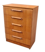1970s Vintage Teak Tallboy