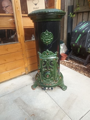 Godin antique cast - cast, iron