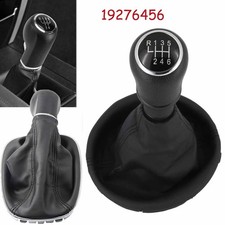 1x Gear Stick Shift Knob 6 Speed Gaiter Boot for Vauxhall Corsa E Adam 19276456
