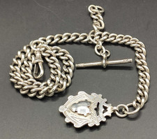 Antique Sterling Silver Albert